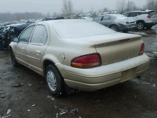 1B3EJ46X6XN534214 - 1999 DODGE STRATUS GOLD photo 3