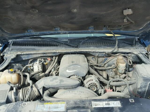 1GTEK19T51Z241777 - 2001 GMC NEW SIERRA BLUE photo 7