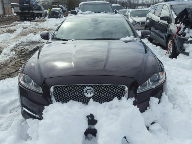 SAJWA1CB2BLV12050 - 2011 JAGUAR XJ BLACK photo 9