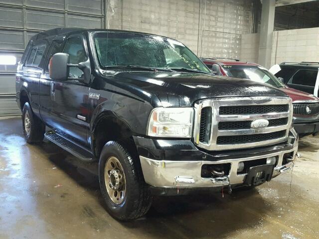 1FTSX21P16ED93076 - 2006 FORD F250 BLACK photo 1