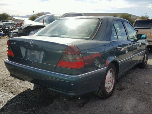 WDBHA23G1WA632012 - 1998 MERCEDES-BENZ C 230 GREEN photo 4