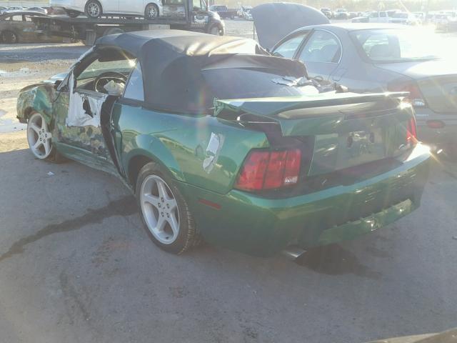 1FAFP46VXXF154342 - 1999 FORD MUSTANG CO GREEN photo 3