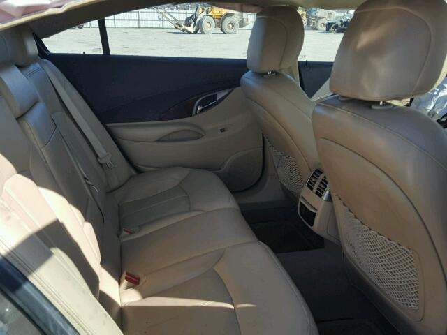 1G4GC5GG6AF267742 - 2010 BUICK LACROSSE C GRAY photo 6