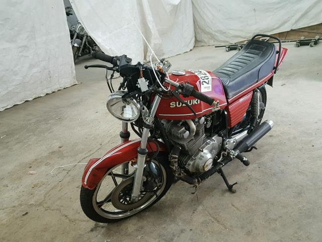 GS450503874 - 1980 SUZUKI GS450 RED photo 2