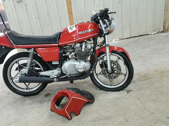 GS450503874 - 1980 SUZUKI GS450 RED photo 9