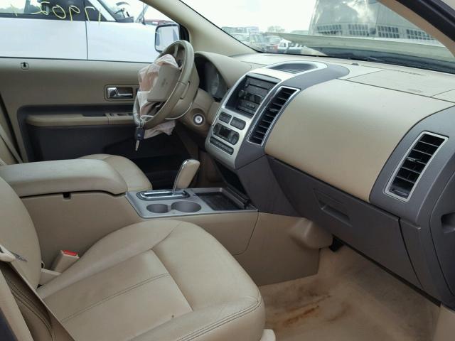 2FMDK49C47BA29344 - 2007 FORD EDGE SEL P BEIGE photo 5