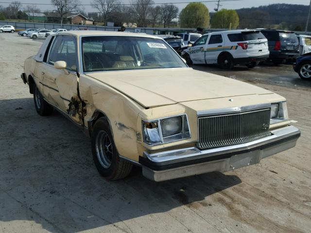 4J47A8H250880 - 1978 BUICK REGAL TAN photo 1