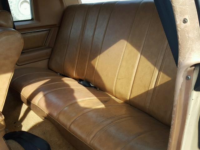 4J47A8H250880 - 1978 BUICK REGAL TAN photo 6