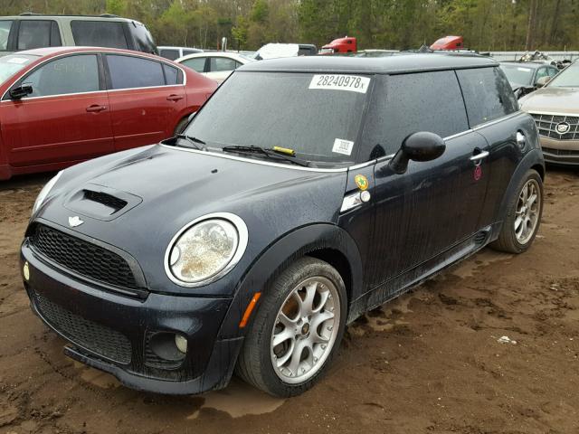 WMWMF73557TL89398 - 2007 MINI COOPER S BLACK photo 2