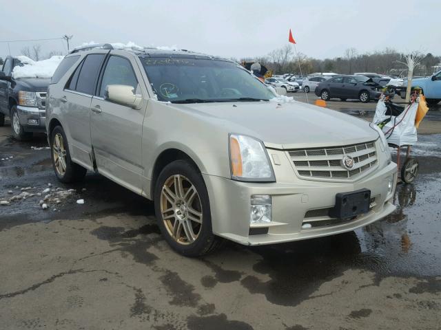 1GYEE437380130609 - 2008 CADILLAC SRX BEIGE photo 1