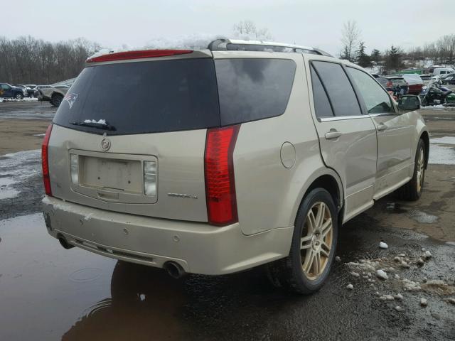 1GYEE437380130609 - 2008 CADILLAC SRX BEIGE photo 3