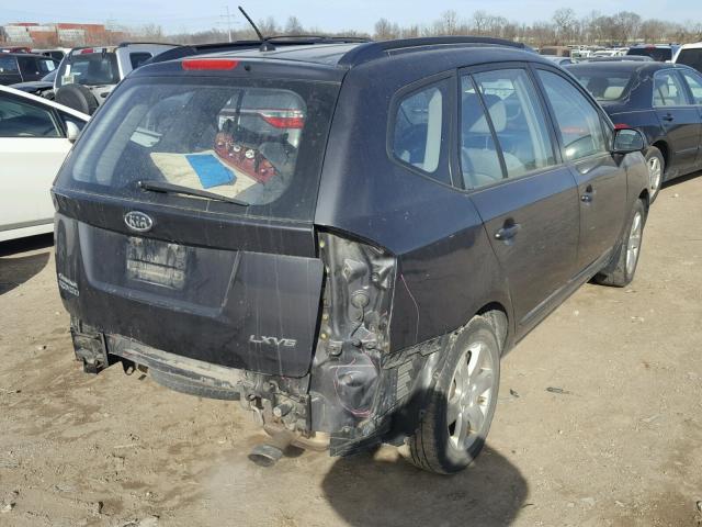 KNAFG526777041308 - 2007 KIA RONDO LX CHARCOAL photo 4