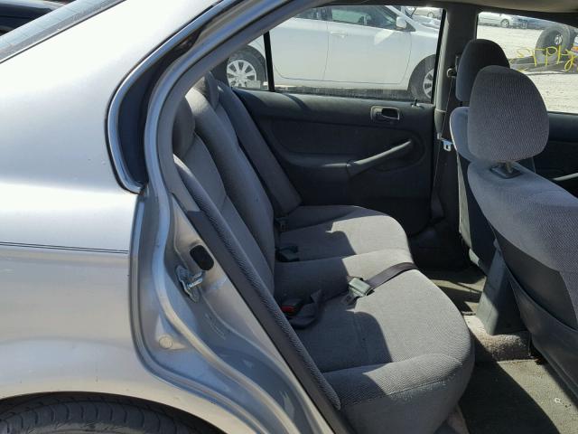 2HGEJ6672WH572896 - 1998 HONDA CIVIC LX SILVER photo 6