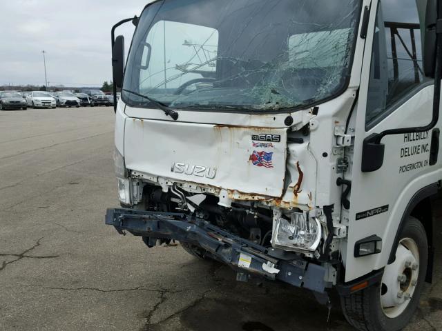 54DC4W1B8ES800234 - 2014 ISUZU NPR HD WHITE photo 9