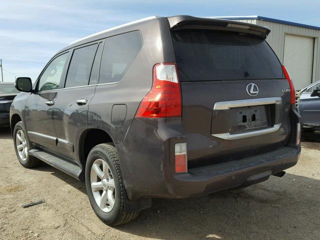 JTJBM7FX5D5051493 - 2013 LEXUS GX BASE BROWN photo 3