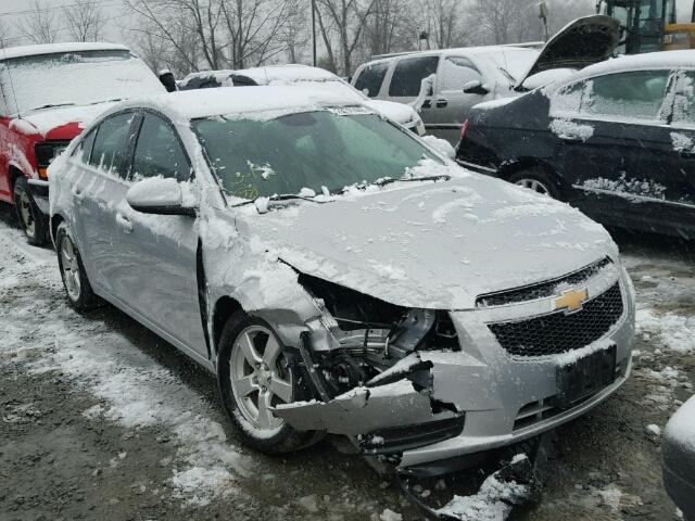 1G1PC5SB4E7400555 - 2014 CHEVROLET CRUZE LT SILVER photo 1