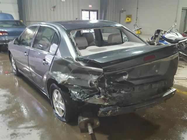 1G1ZT52875F302395 - 2005 CHEVROLET MALIBU LS 灰色 照片 3