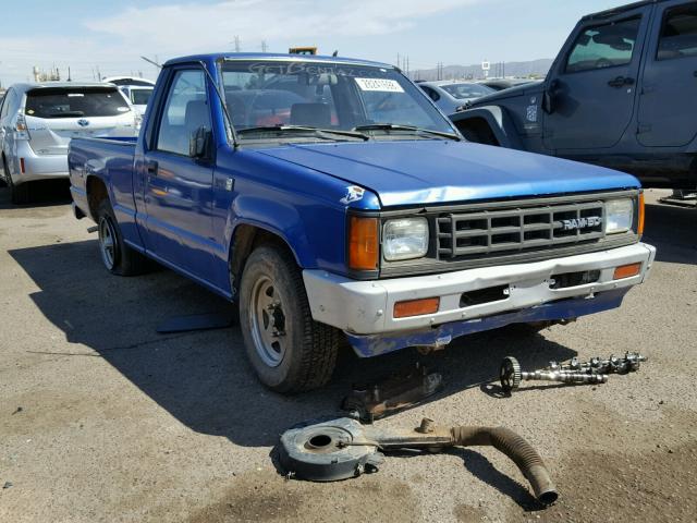 JB7FL24D5HP096026 - 1987 DODGE RAM 50 BLUE photo 1