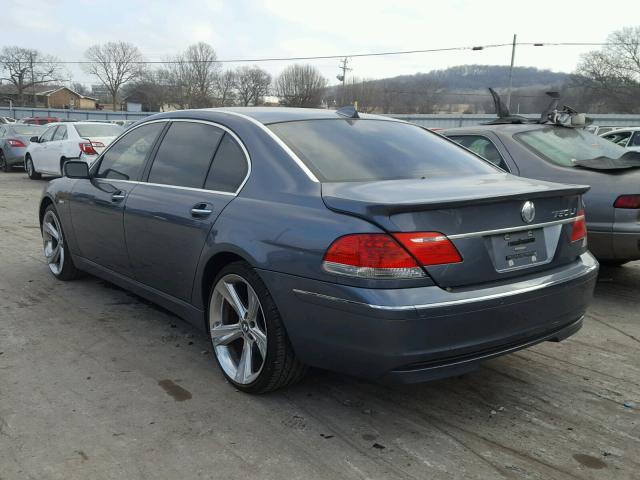 WBAHN83546DT63801 - 2006 BMW 750 LI CHARCOAL photo 3