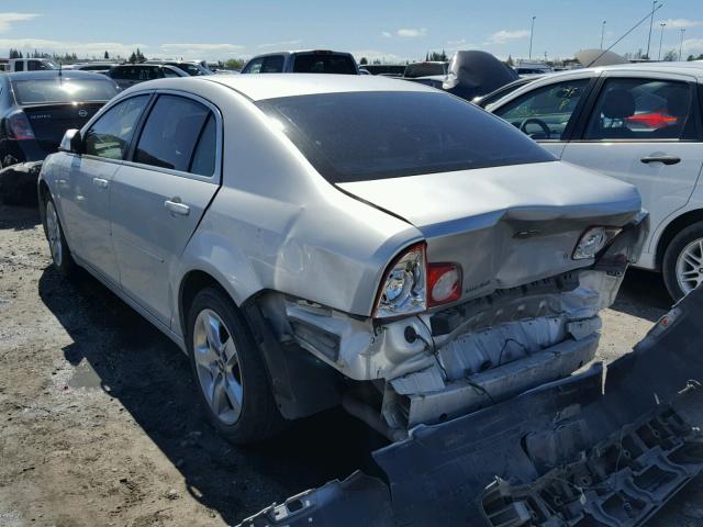 1G1ZH57BX9F229860 - 2009 CHEVROLET MALIBU 1LT 银色 照片 3