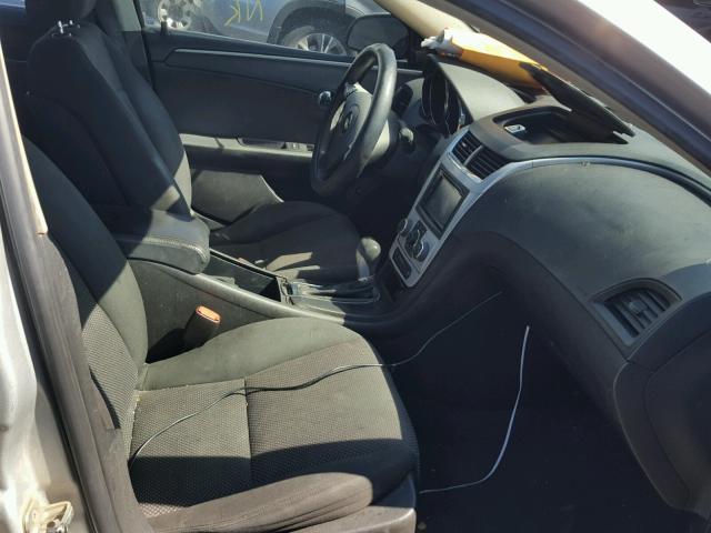 1G1ZH57BX9F229860 - 2009 CHEVROLET MALIBU 1LT 银色 照片 5