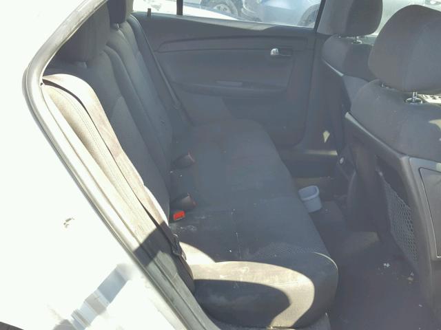 1G1ZH57BX9F229860 - 2009 CHEVROLET MALIBU 1LT 银色 照片 6