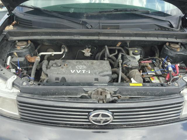 JTLKT324464057504 - 2006 TOYOTA SCION XB BLACK photo 7