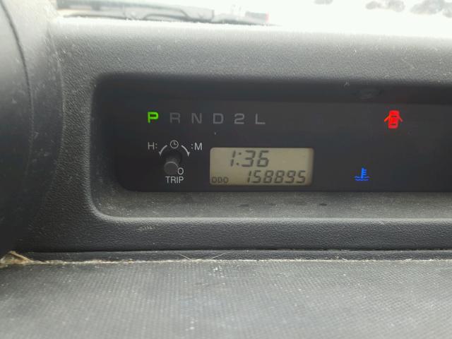 JTLKT324464057504 - 2006 TOYOTA SCION XB BLACK photo 8