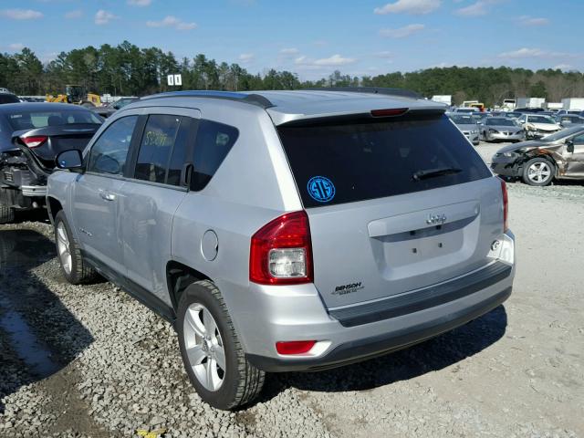 1J4NT1FB8BD157003 - 2011 JEEP COMPASS SP SILVER photo 3