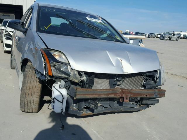 3N1AB6AP0BL723868 - 2011 NISSAN SENTRA 2.0 SILVER photo 9