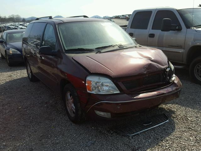 2FMZA52287BA24857 - 2007 FORD FREESTAR S MAROON photo 1