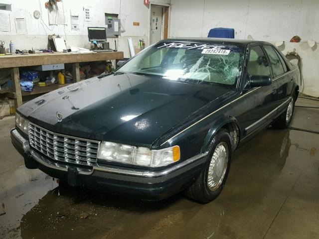 1G6KS52Y5RU809330 - 1994 CADILLAC SEVILLE SL GREEN photo 2