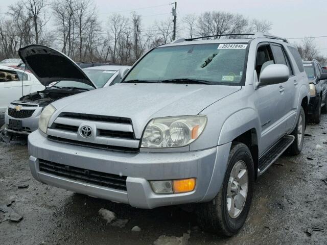 JTEBU17R938007019 - 2003 TOYOTA 4RUNNER LI SILVER photo 2