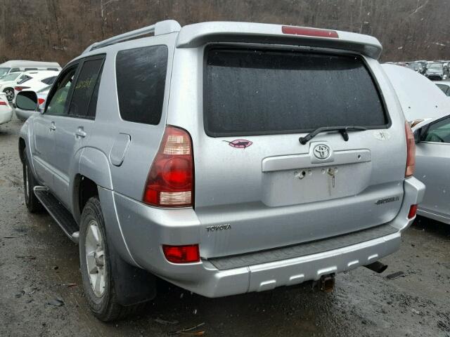 JTEBU17R938007019 - 2003 TOYOTA 4RUNNER LI SILVER photo 3