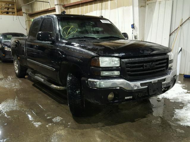 2GTEK19T331114070 - 2003 GMC NEW SIERRA BLACK photo 1