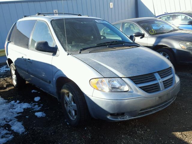 1D4GP45R75B234756 - 2005 DODGE CARAVAN SX BLUE photo 1