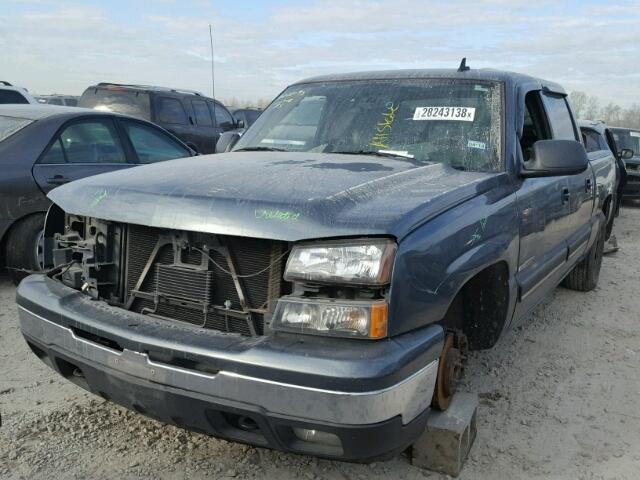 2GCEC13T861160021 - 2006 CHEVROLET SILVERADO GREEN photo 2