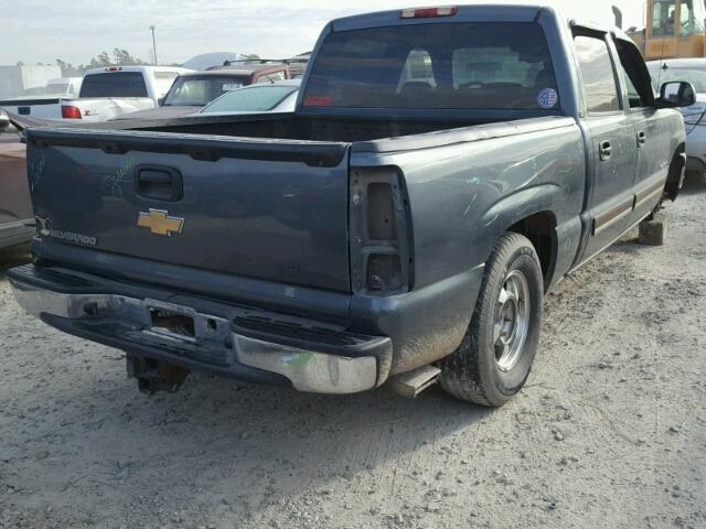 2GCEC13T861160021 - 2006 CHEVROLET SILVERADO GREEN photo 4