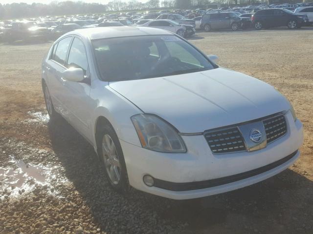 1N4BA41E46C866496 - 2006 NISSAN MAXIMA SE WHITE photo 1