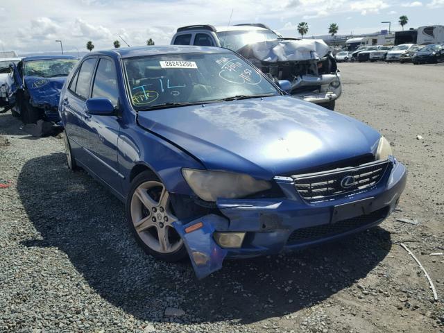 JTHBD192930068341 - 2003 LEXUS IS 300 BLUE photo 1