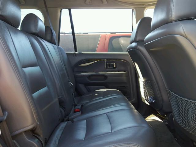 5FNYF28187B004495 - 2007 HONDA PILOT LX GRAY photo 6