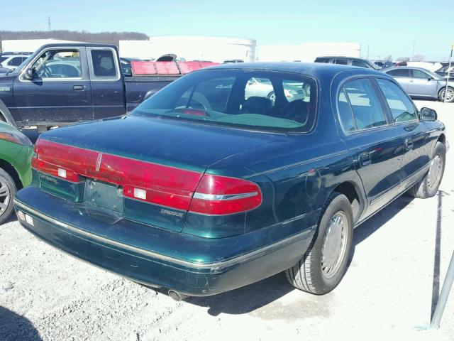 1LNLM97V8SY723943 - 1995 LINCOLN CONTINENTA GREEN photo 4