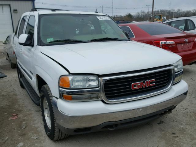 1GKEK13T34J107656 - 2004 GMC YUKON WHITE photo 1