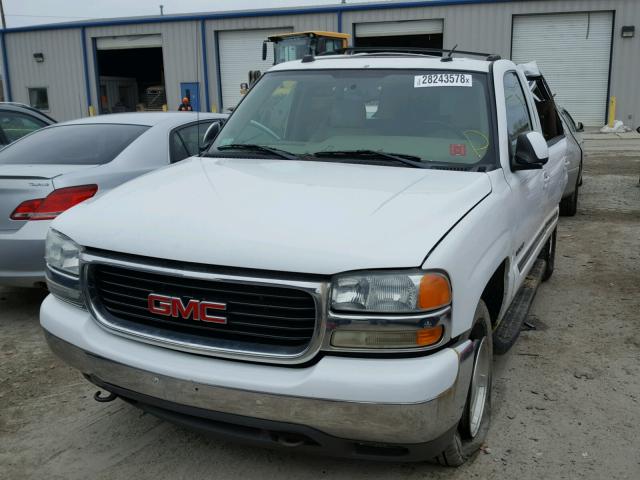 1GKEK13T34J107656 - 2004 GMC YUKON WHITE photo 2