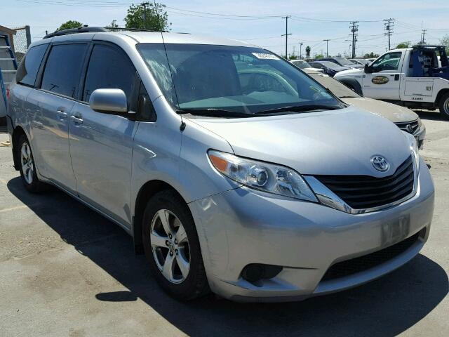 5TDKK3DC0DS292731 - 2013 TOYOTA SIENNA LE CHARCOAL photo 1