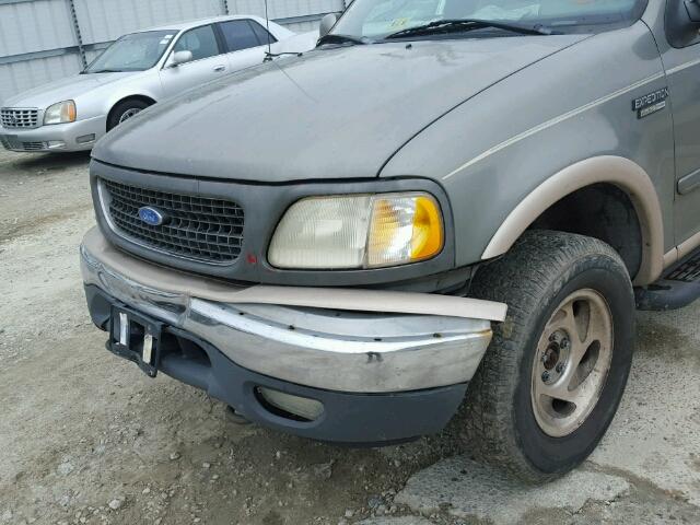 1FMPU18L9XLA88879 - 1999 FORD EXPEDITION GREEN photo 9