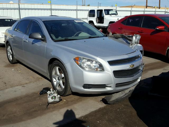 1G1ZA5EU4BF357381 - 2011 CHEVROLET MALIBU LS SILVER photo 1