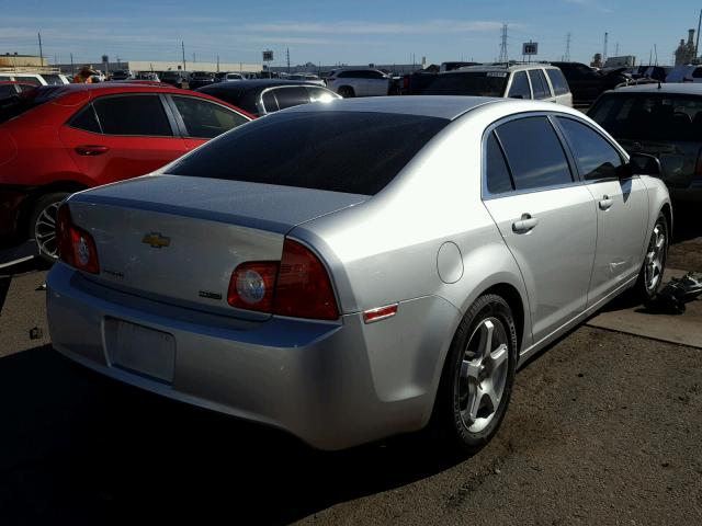1G1ZA5EU4BF357381 - 2011 CHEVROLET MALIBU LS ვერცხლისფერი ფოტო 4