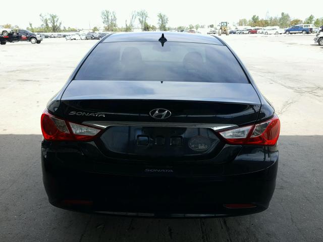 5NPEB4AC4DH518816 - 2013 HYUNDAI SONATA GLS BLACK photo 9