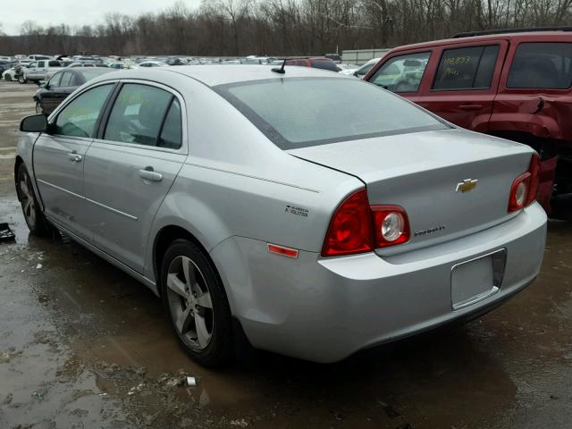 1G1ZC5E11BF254631 - 2011 CHEVROLET MALIBU 1LT GRAY photo 3